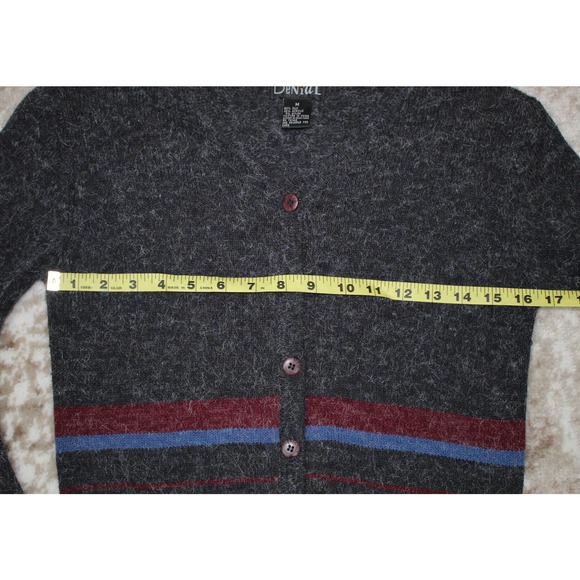 VTG Y2K Denial Cropped Cardigan Silk - Picture 6 of 6